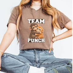 Team Punch Panchi-kun Monkey Vintage Soft Unisex T-shirt 