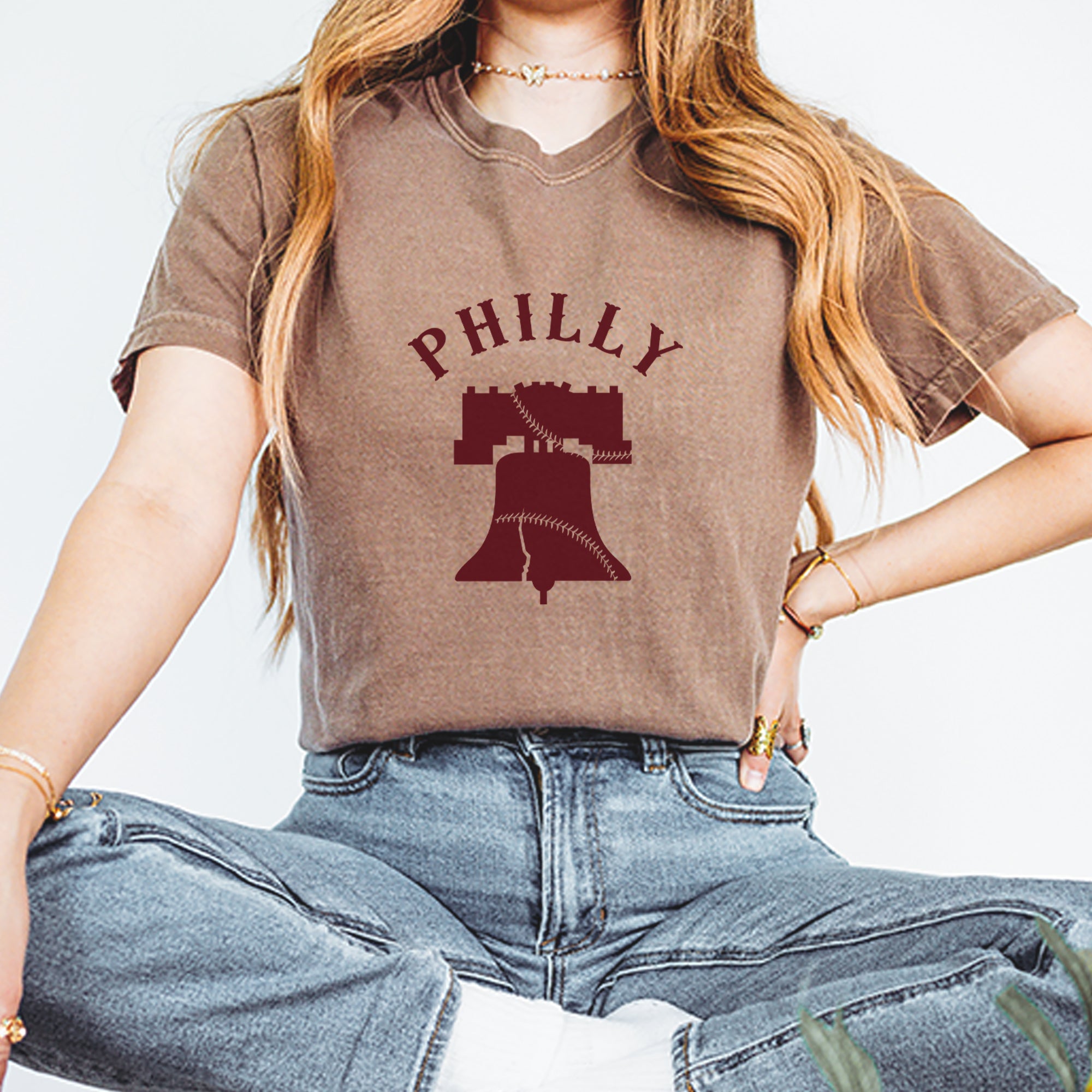 Philly Cracked Liberty Bell Vintage Soft Unisex T-shirt 