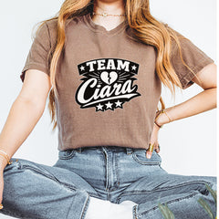 Team Ciara Scamanda Broken Heart Vintage Soft Unisex T-shirt 