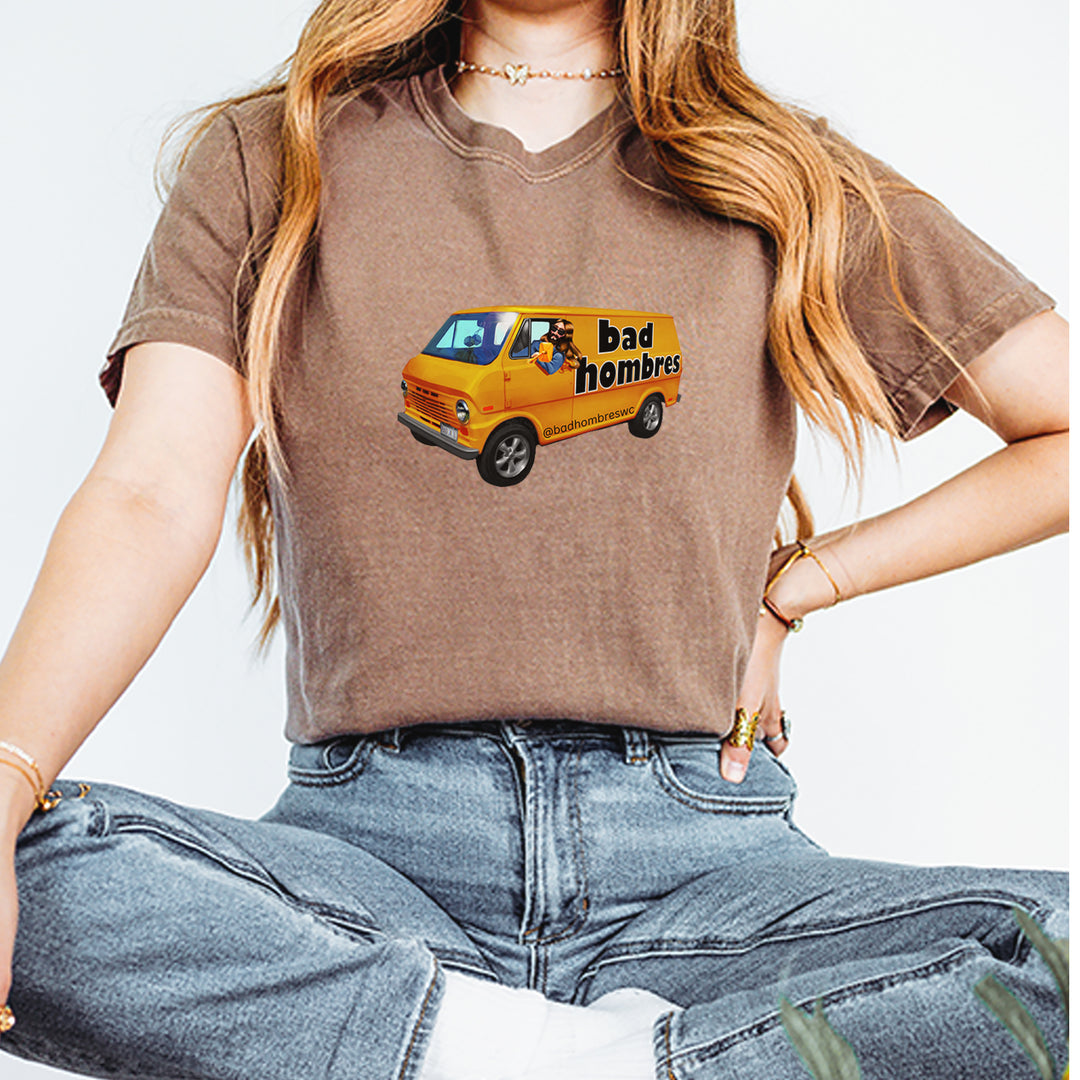 Bad Hombres Van West Chester Band Vintage Soft Unisex T-shirt 