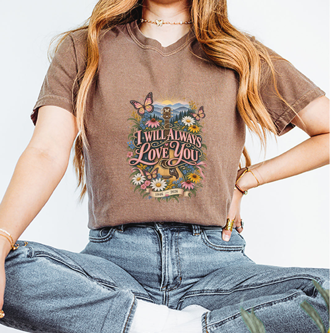 I Will Always Love You Dolly Vintage Soft Unisex T-shirt 