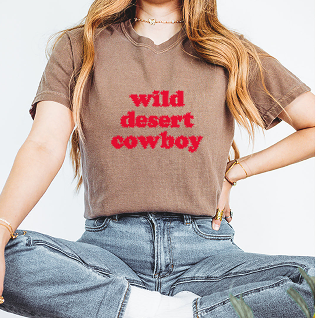 Wild Desert Cowboy Country Vintage Soft Unisex T-shirt 