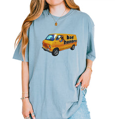 Bad Hombres Van West Chester Band Vintage Soft Unisex T-shirt Ice Blue