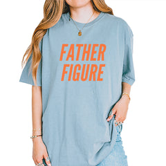 Father Figure Vintage Soft Unisex T-shirt Ice Blue