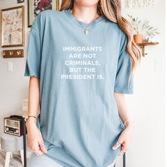 Immigrants Are Not Criminals Vintage Soft Unisex T-shirt 