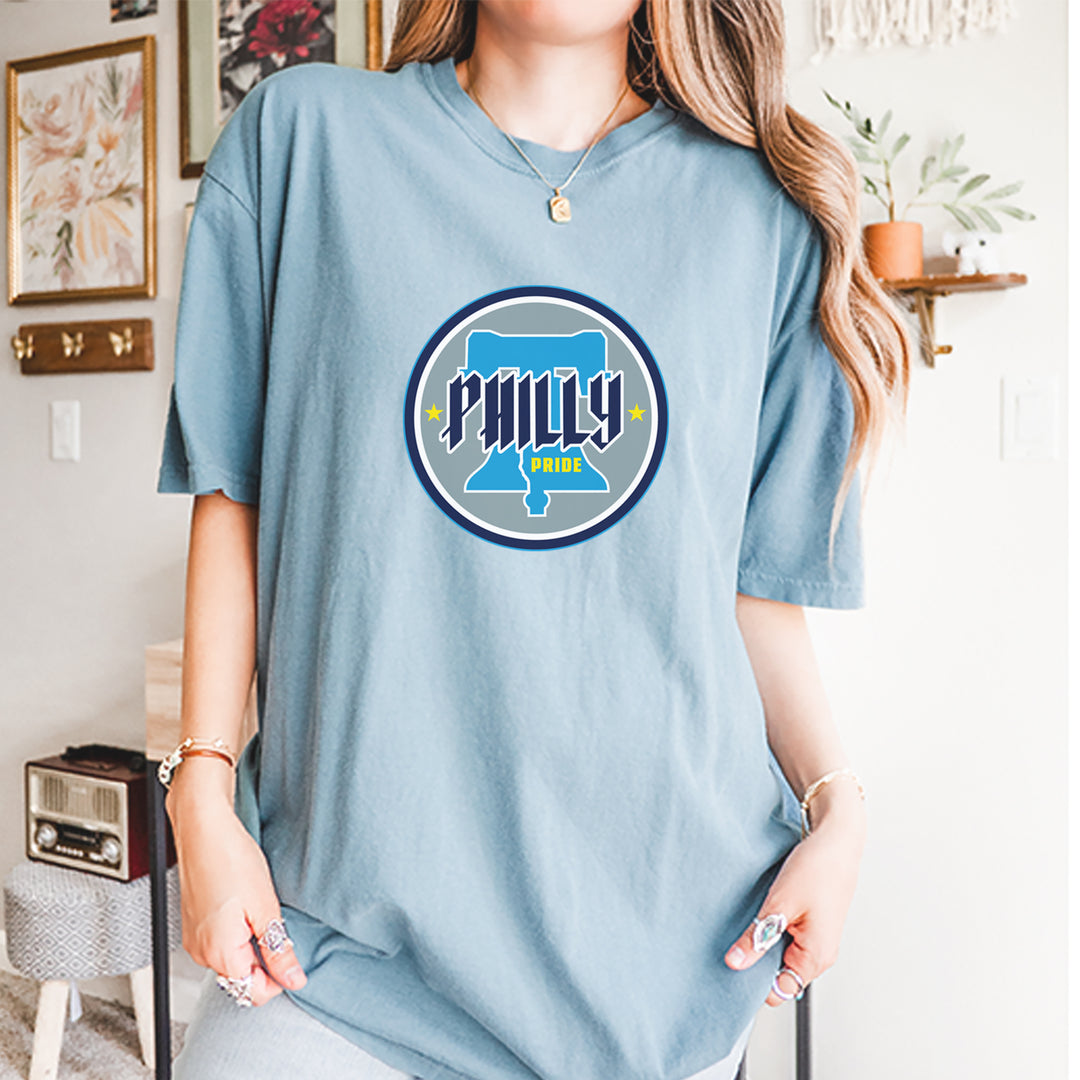 Philly Pride Liberty Bell Vintage Soft Unisex T-shirt 