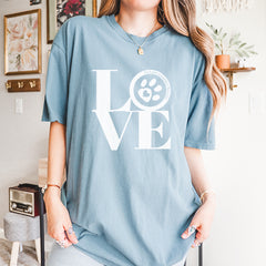 TLC LOVE Dog Rescue Vintage Soft Unisex T-shirt 