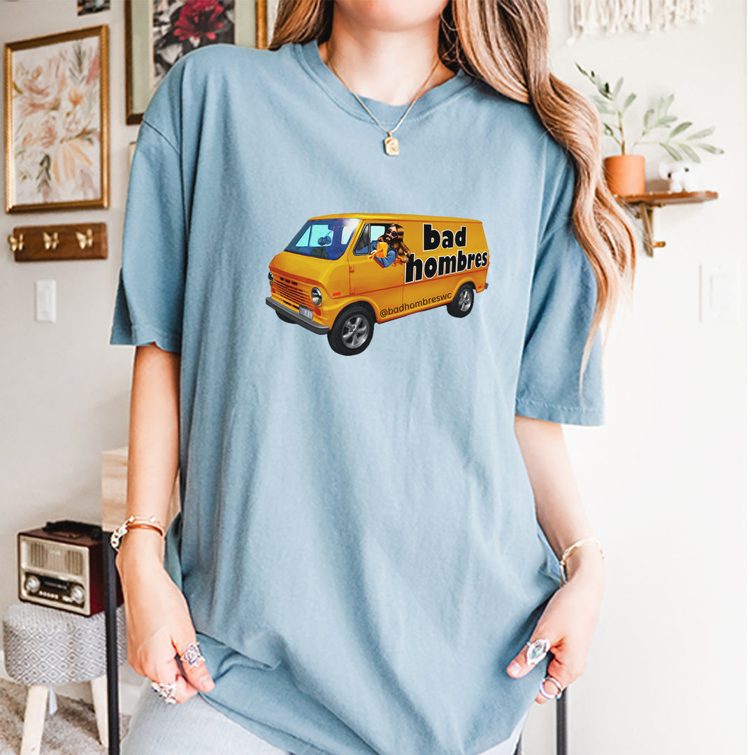 Bad Hombres Van West Chester Band Vintage Soft Unisex T-shirt 