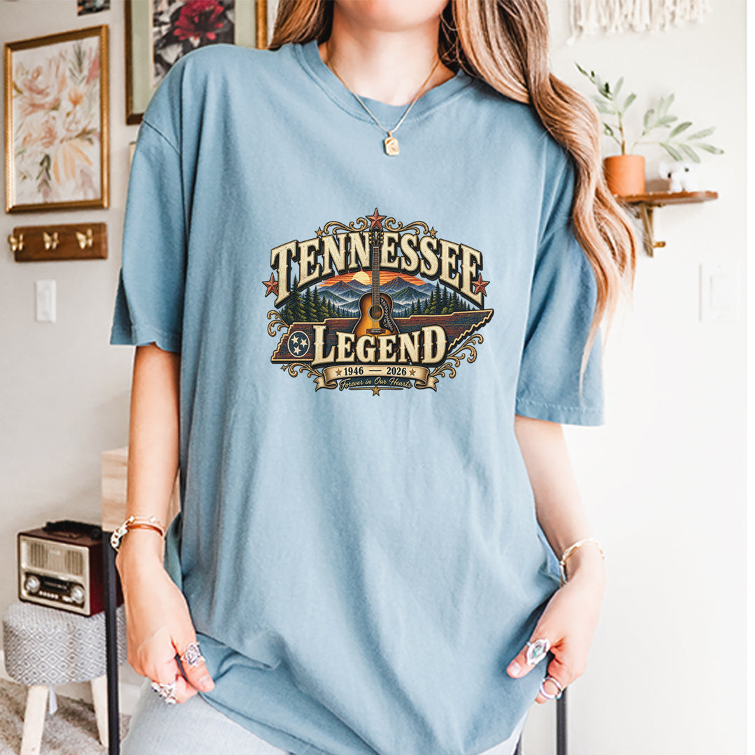 Tennessee Legend Country Music Dolly Vintage Soft Unisex T-shirt 