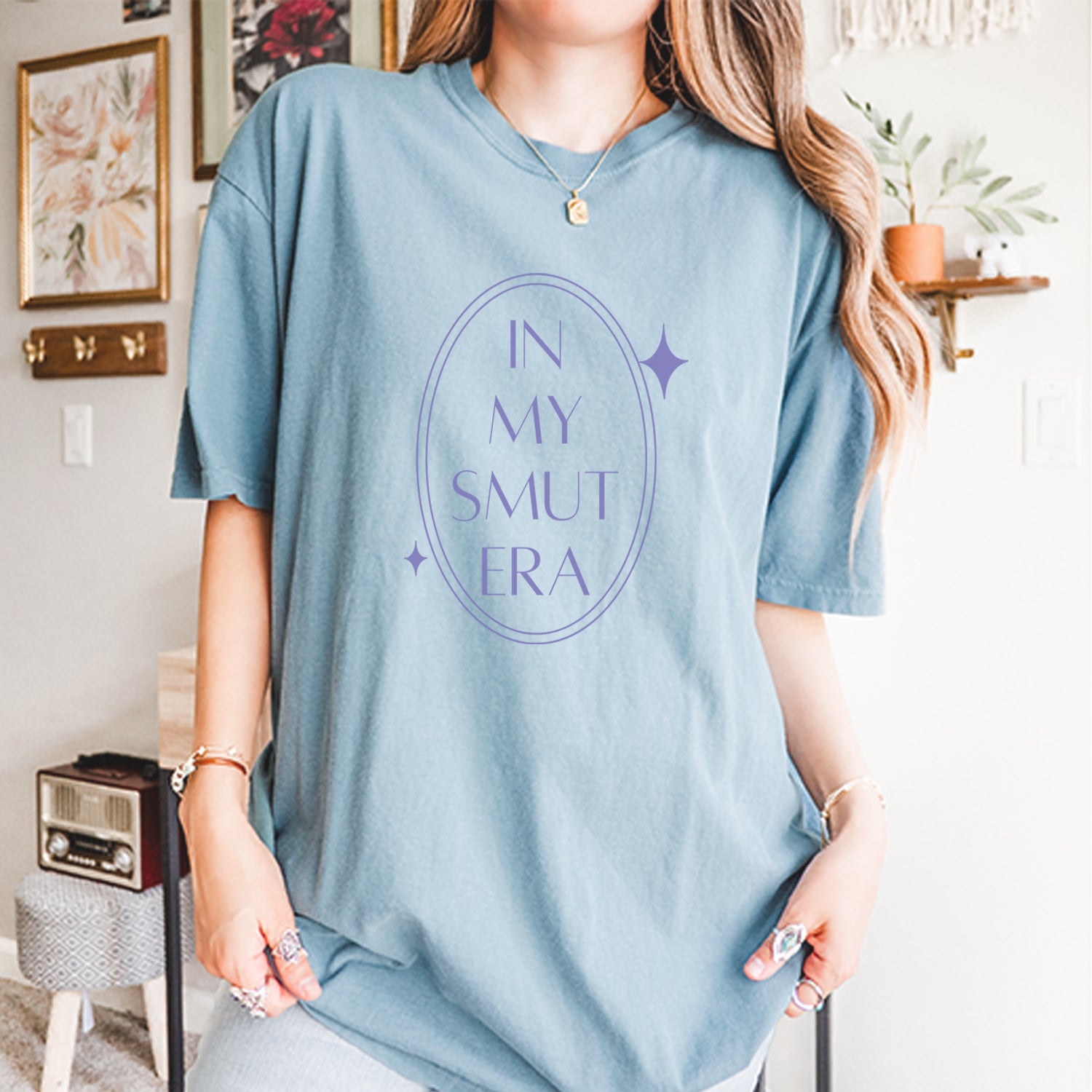 In My Smut Era Romantasy Vintage Soft Unisex T-shirt 