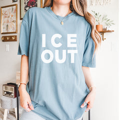 Ice Out Protest Vintage Soft Unisex T-shirt 