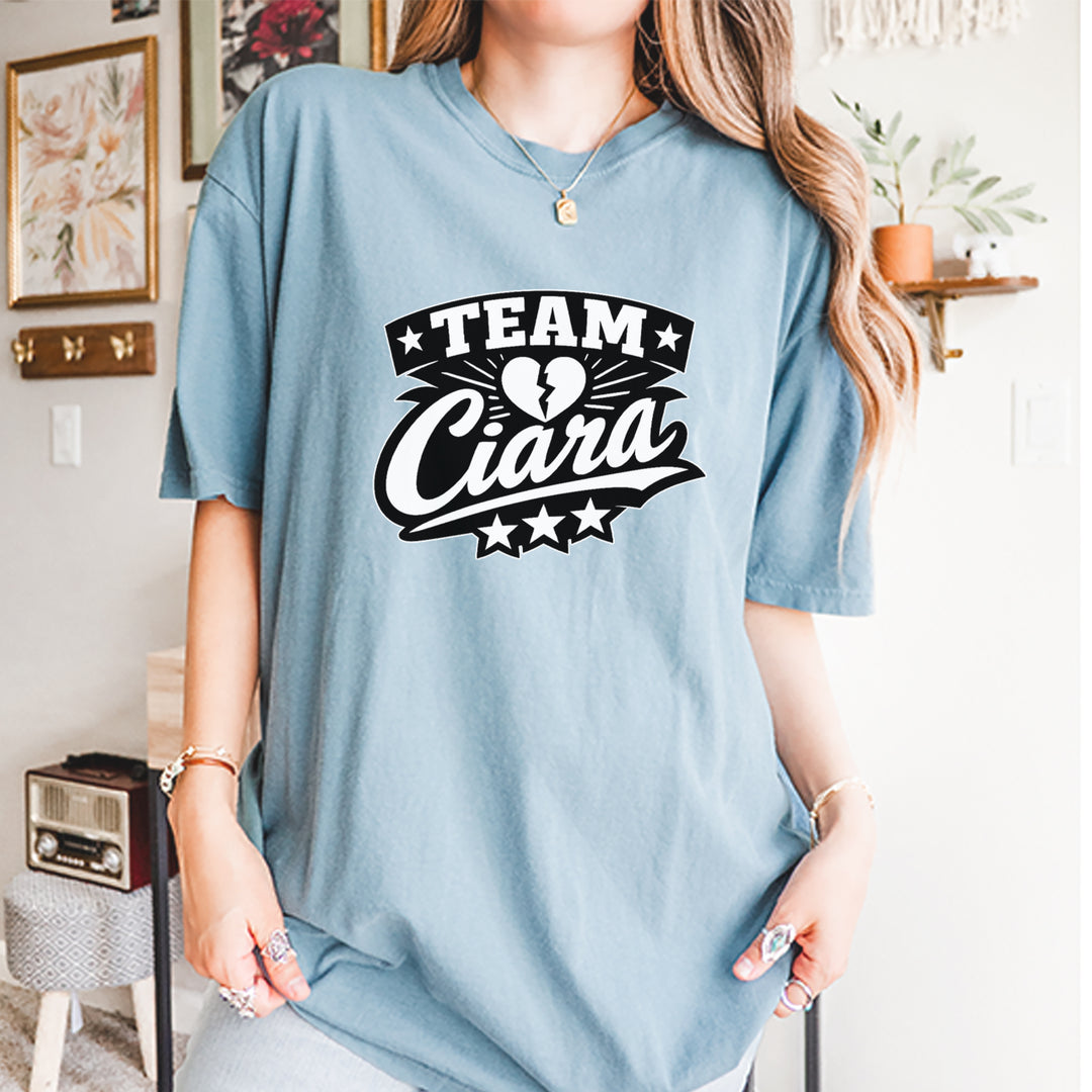Team Ciara Scamanda Broken Heart Vintage Soft Unisex T-shirt 