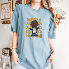 MUSTARD! Not Like Us Tv Off graphic on Garment-Dyed Heavyweight Unisex T-Shirt alternate view 2
