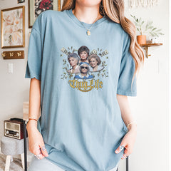 Golden Chain Thug Life Girls Vintage Soft Unisex T-shirt 