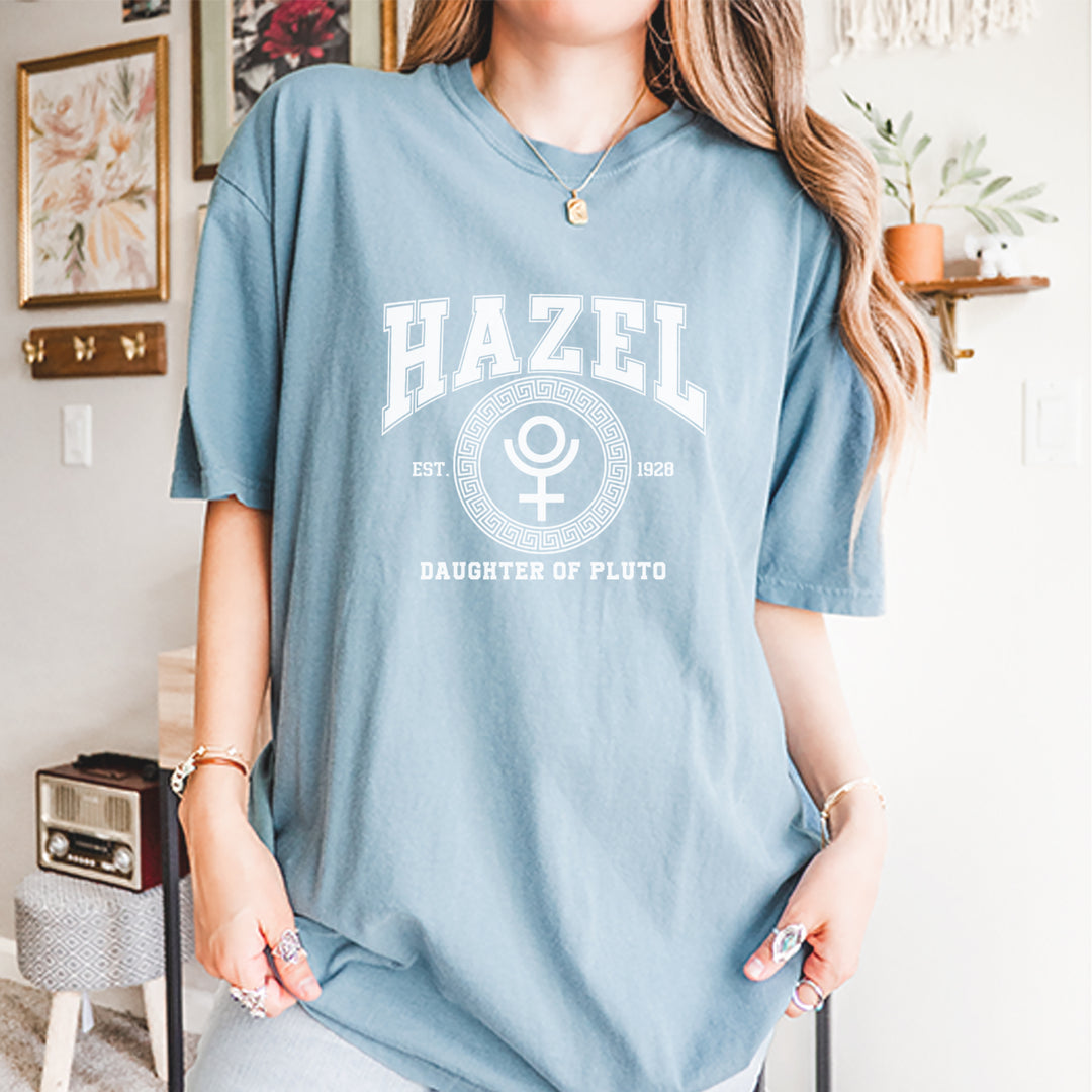 Hazel Daughter of Pluto Roman Gold Vintage Soft Unisex T-shirt 