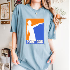 Point God Cunningham Basketball Pointing Meme  Vintage Soft Unisex T-shirt 