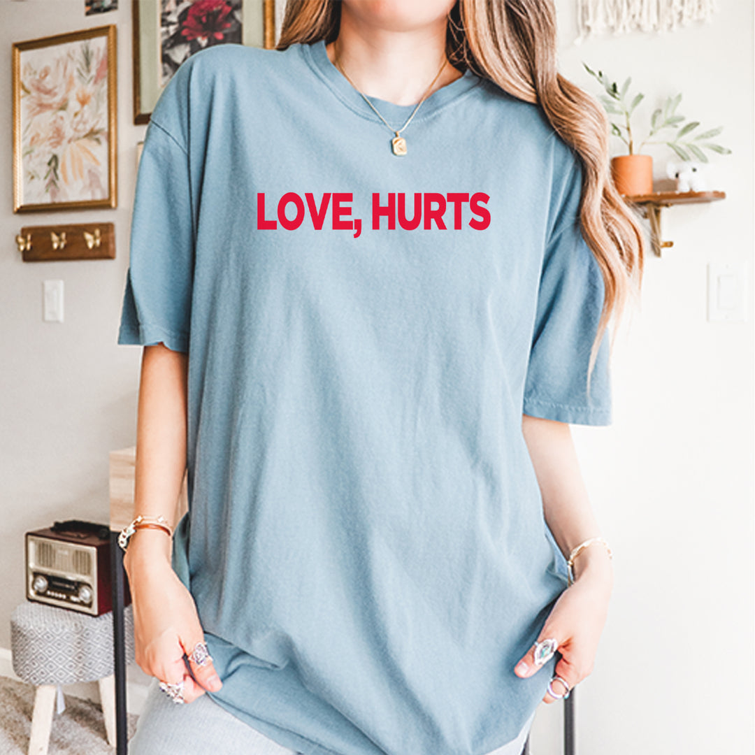 Love Hurts Vintage Soft Unisex T-shirt 