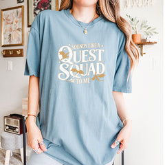 Sounds Like A Quest Squad To Me Empyrean Vintage Soft Unisex T-shirt 