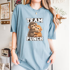 Team Punch Panchi-kun Monkey Vintage Soft Unisex T-shirt 