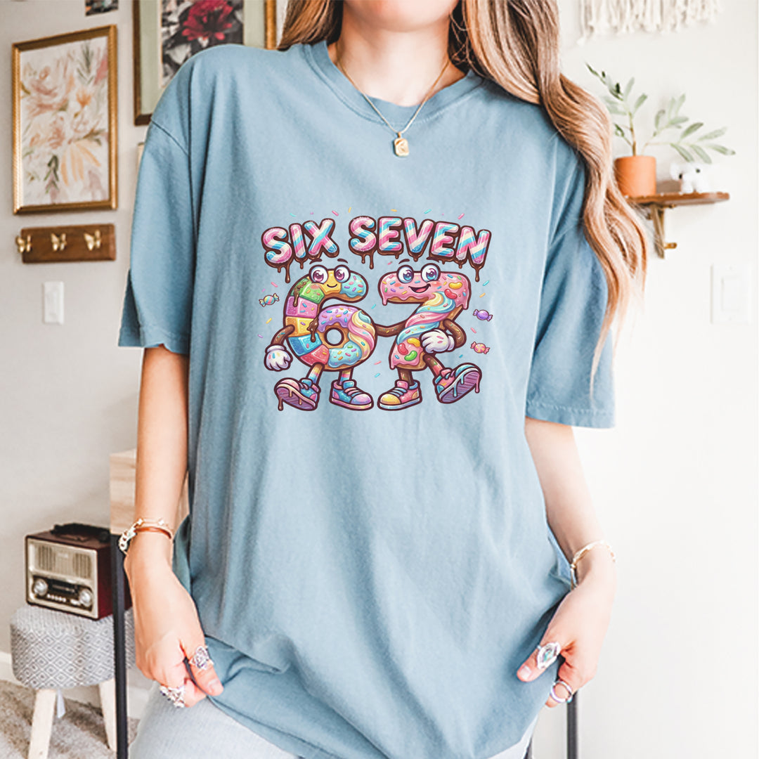 67 Candy Swirl Meme Vintage Soft Unisex T-shirt 