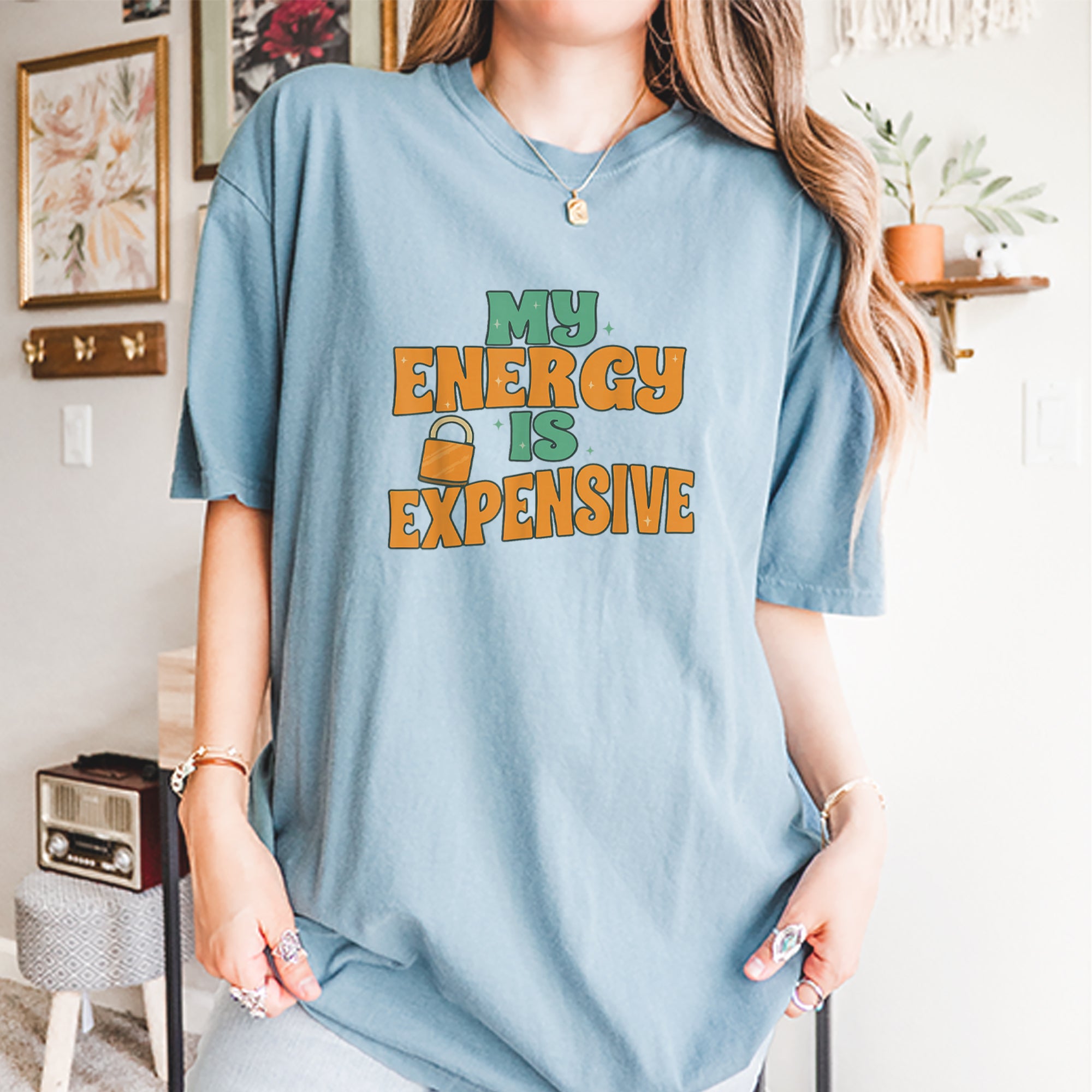 My Energy Is Expensive Self-Care Vintage Soft Unisex T-shirt 