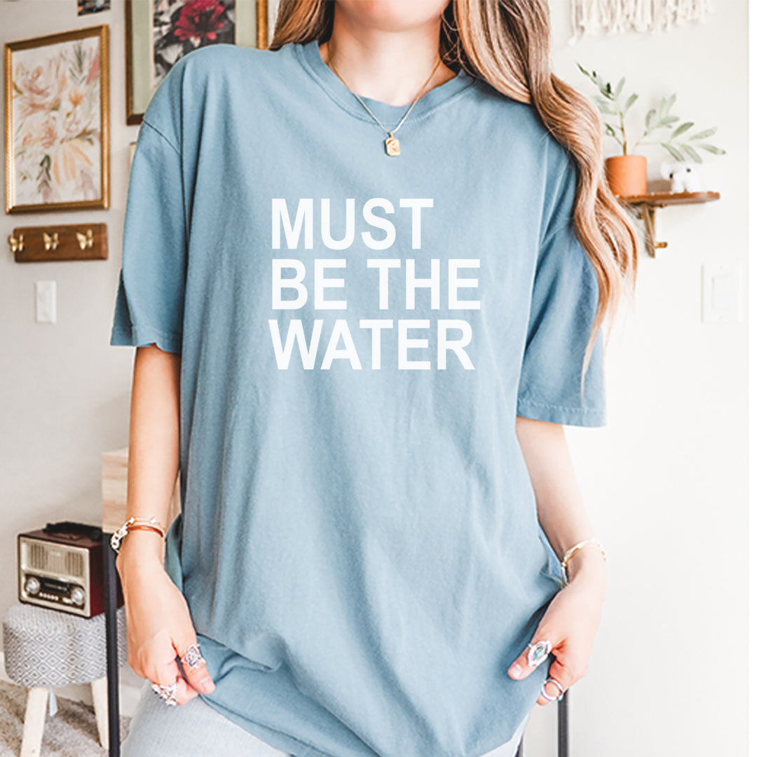 Must Be The Water Funny Racing Meme Vintage Soft Unisex T-shirt 