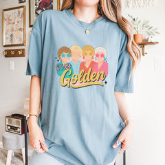 Stay Golden Girls Retro Vintage Soft Unisex T-shirt 
