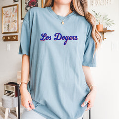 Los Doyers LA Baseball Vintage Soft Unisex T-shirt 