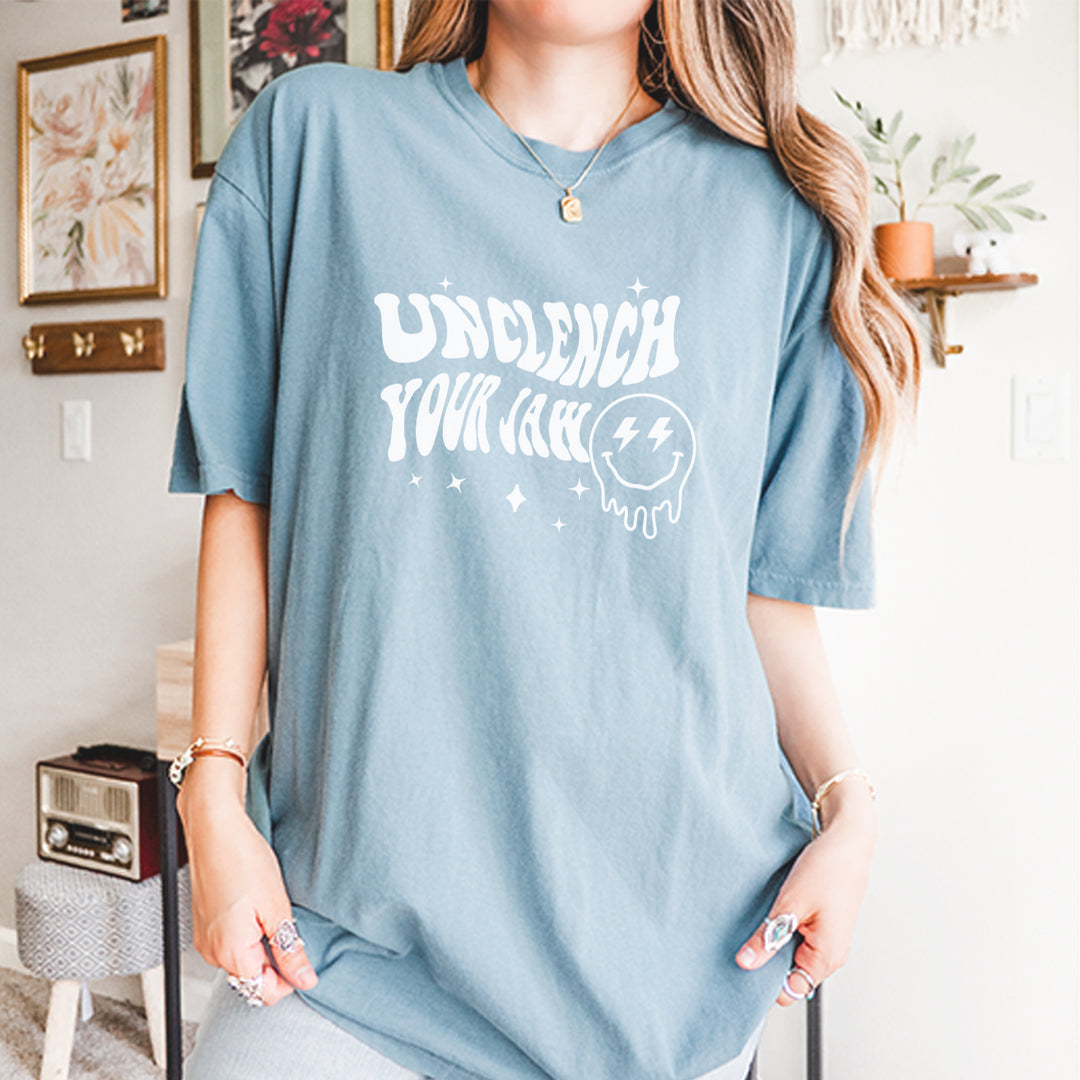 Unclench Your Jaw Festival Rave EDM Vintage Soft Unisex T-shirt