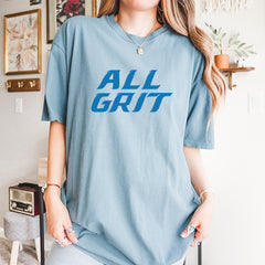 All Grit Detroit Football Vintage Soft Unisex T-shirt 