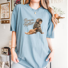 Punch Brave Together Stuffed Animal Vintage Soft Unisex T-shirt 