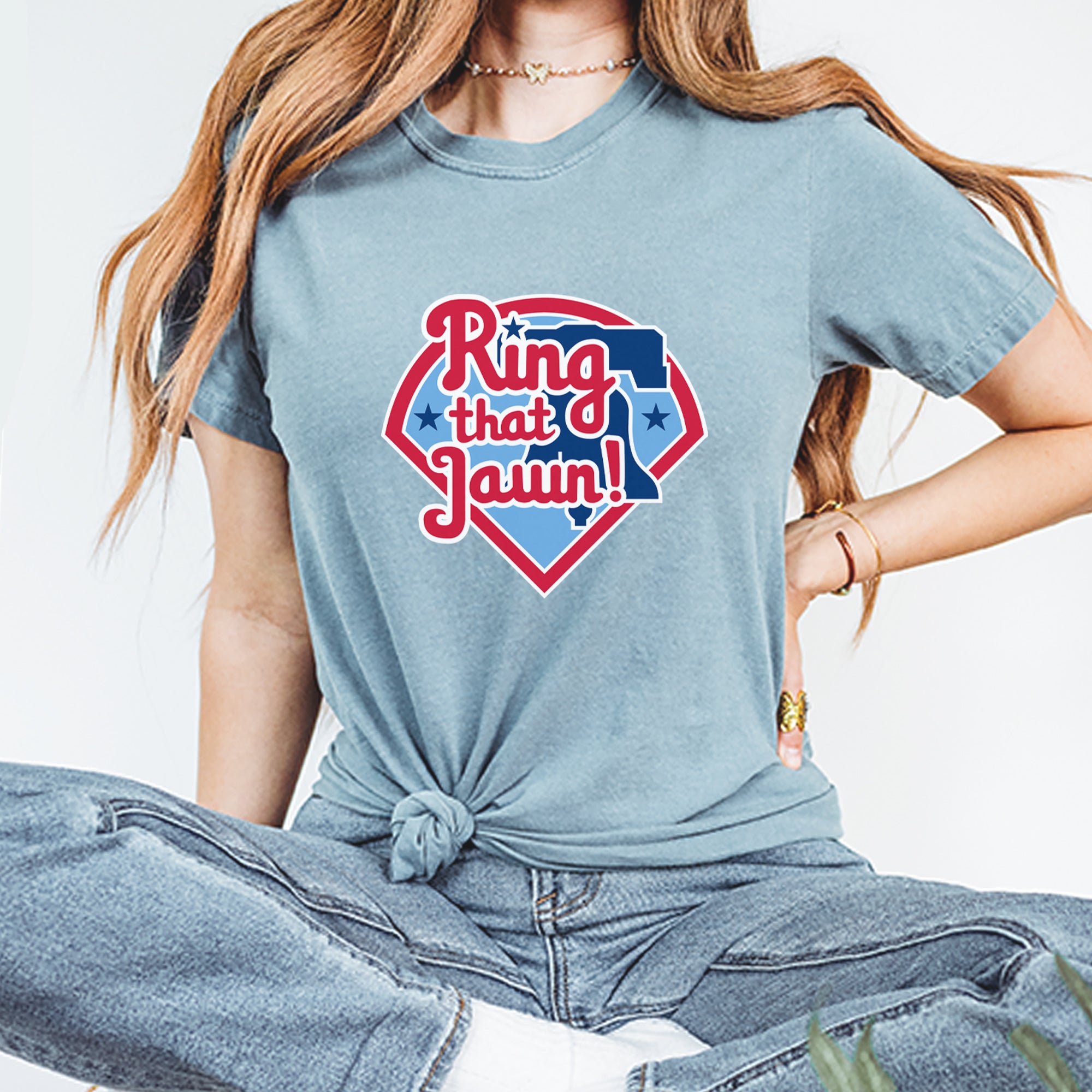 Ring That Jawn Philly Baseball Vintage Soft Unisex T-shirt 