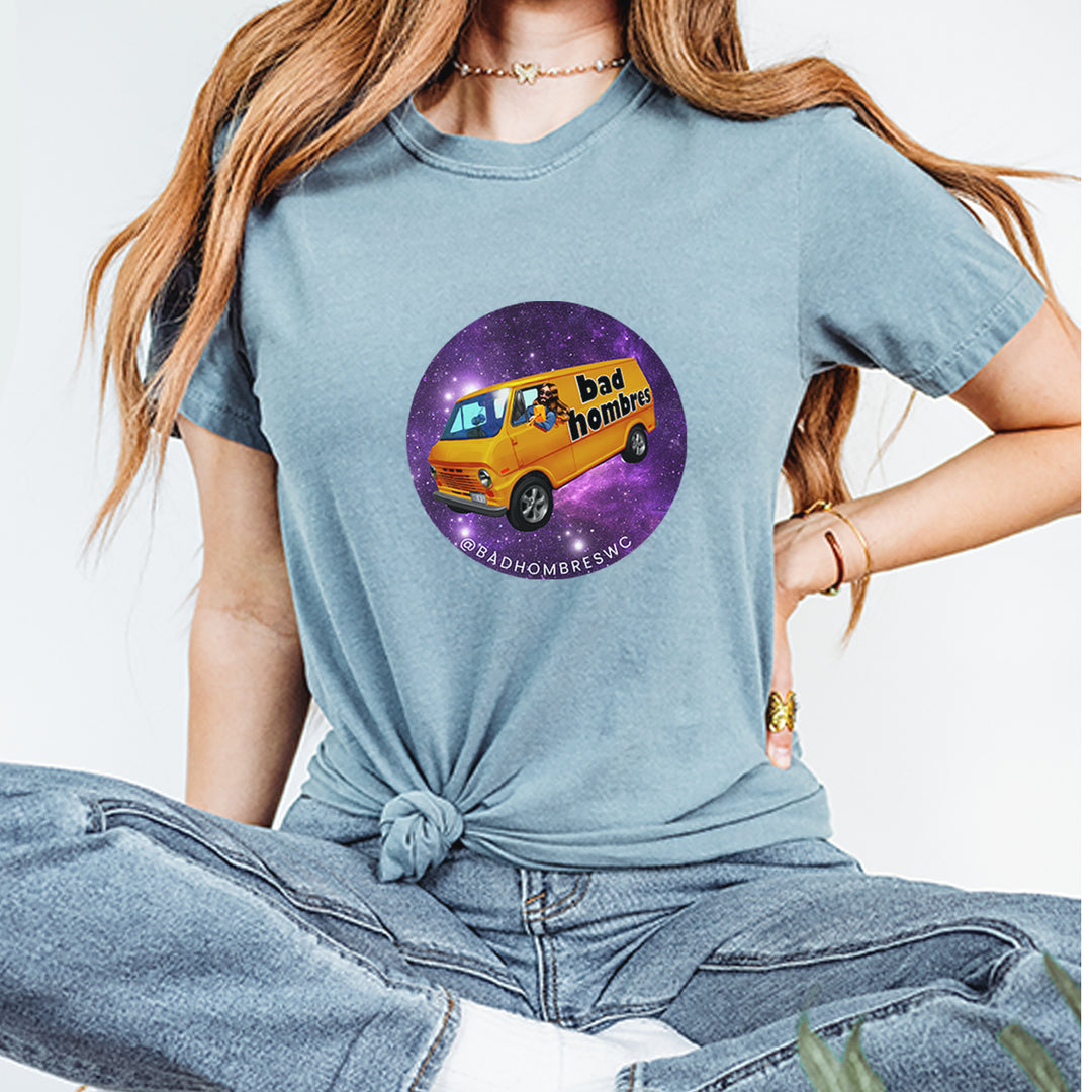 Bad Hombres Space West Chester Band Vintage Soft Unisex T-shirt 