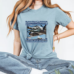 Bombardino Crocodilo Brainrot Vintage Soft Unisex T-shirt 