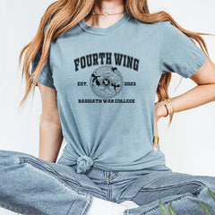 Fourth Wing Basgiath War College Vintage Soft Unisex T-shirt