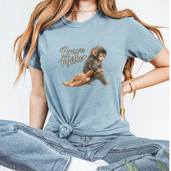 Punch Brave Together Stuffed Animal Vintage Soft Unisex T-shirt 