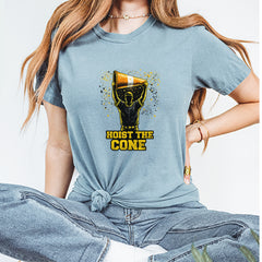 Hoist The Cone Pittsburgh Pride Vintage Soft Unisex T-shirt 