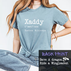 Xaddy Save A Dragon Ride A Wingleader Vintage Soft Unisex T-shirt 