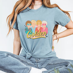 Stay Golden Girls Retro Vintage Soft Unisex T-shirt 