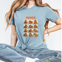 Punch Play Hard Love Harder Vintage Soft Unisex T-shirt 