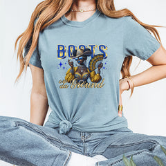 Boots On Da Ground Folding Fan Vintage Soft Unisex T-shirt 