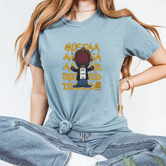 MUSTARD! Not Like Us Tv Off graphic on Garment-Dyed Heavyweight Unisex T-Shirt alternate view 15