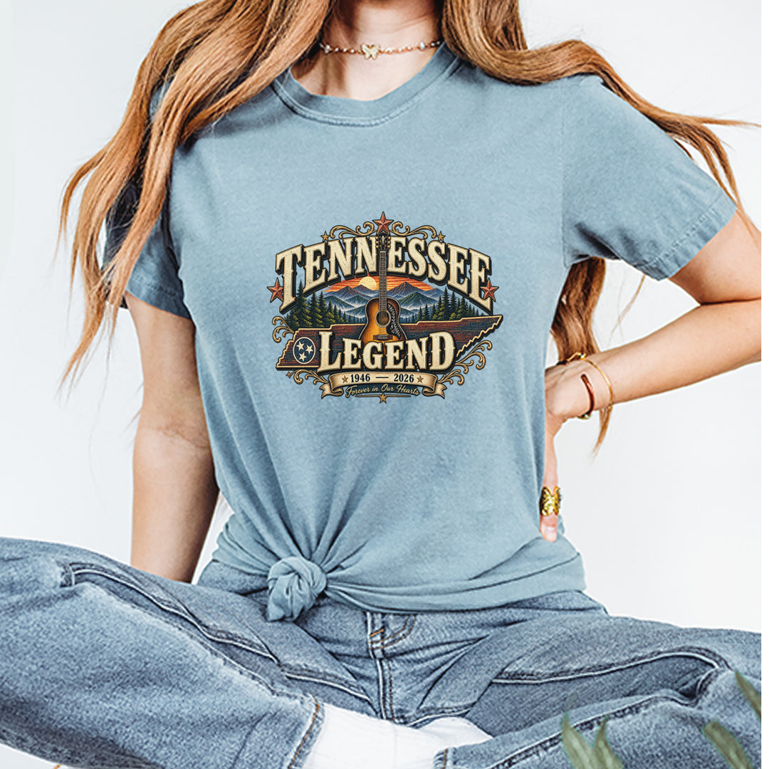 Tennessee Legend Country Music Dolly Vintage Soft Unisex T-shirt 