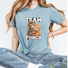 Team Punch Panchi-kun Monkey Vintage Soft Unisex T-shirt 
