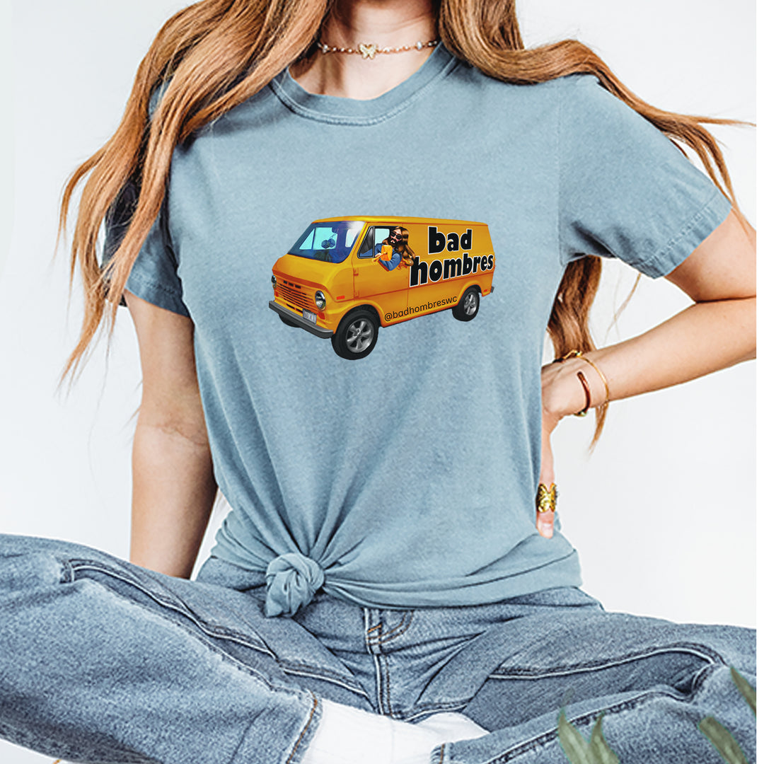 Bad Hombres Van West Chester Band Vintage Soft Unisex T-shirt 