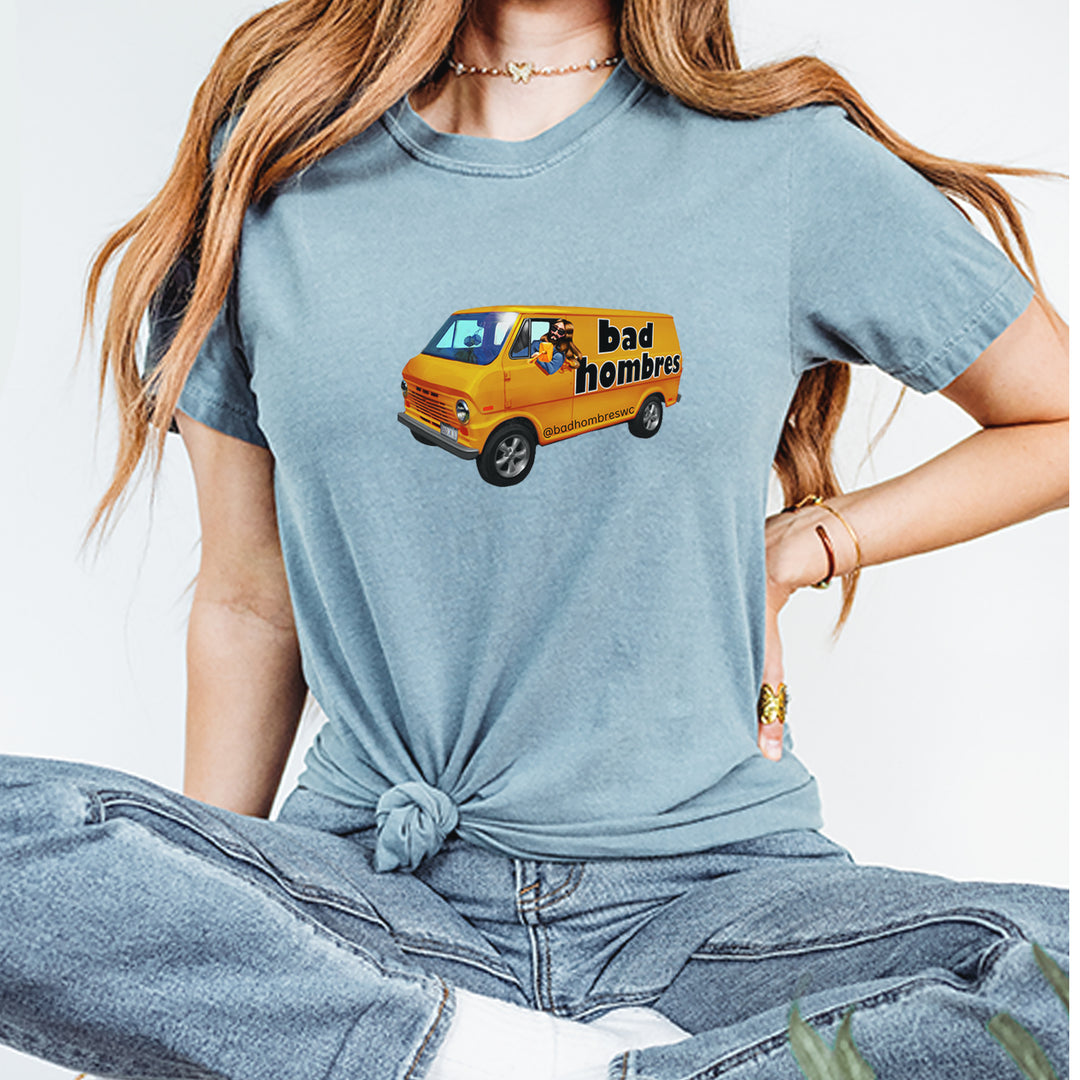Bad Hombres Van West Chester Band Vintage Soft Unisex T-shirt 