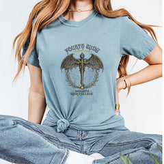 Fourth Wing Dragon Rider Vintage Basgiath War College Vintage Soft Unisex T-shirt 