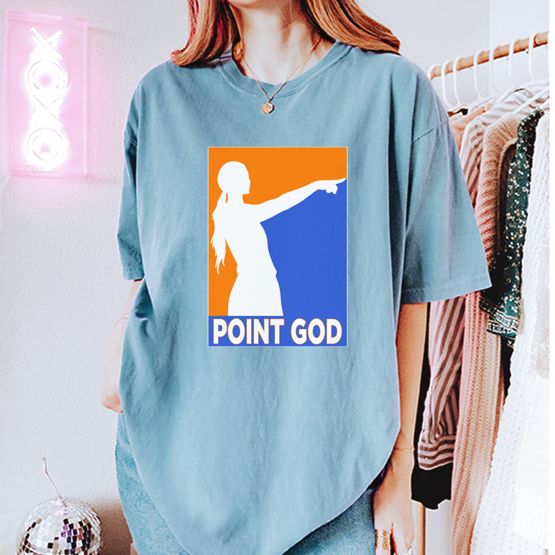 Point God Cunningham Basketball Pointing Meme  Vintage Soft Unisex T-shirt 
