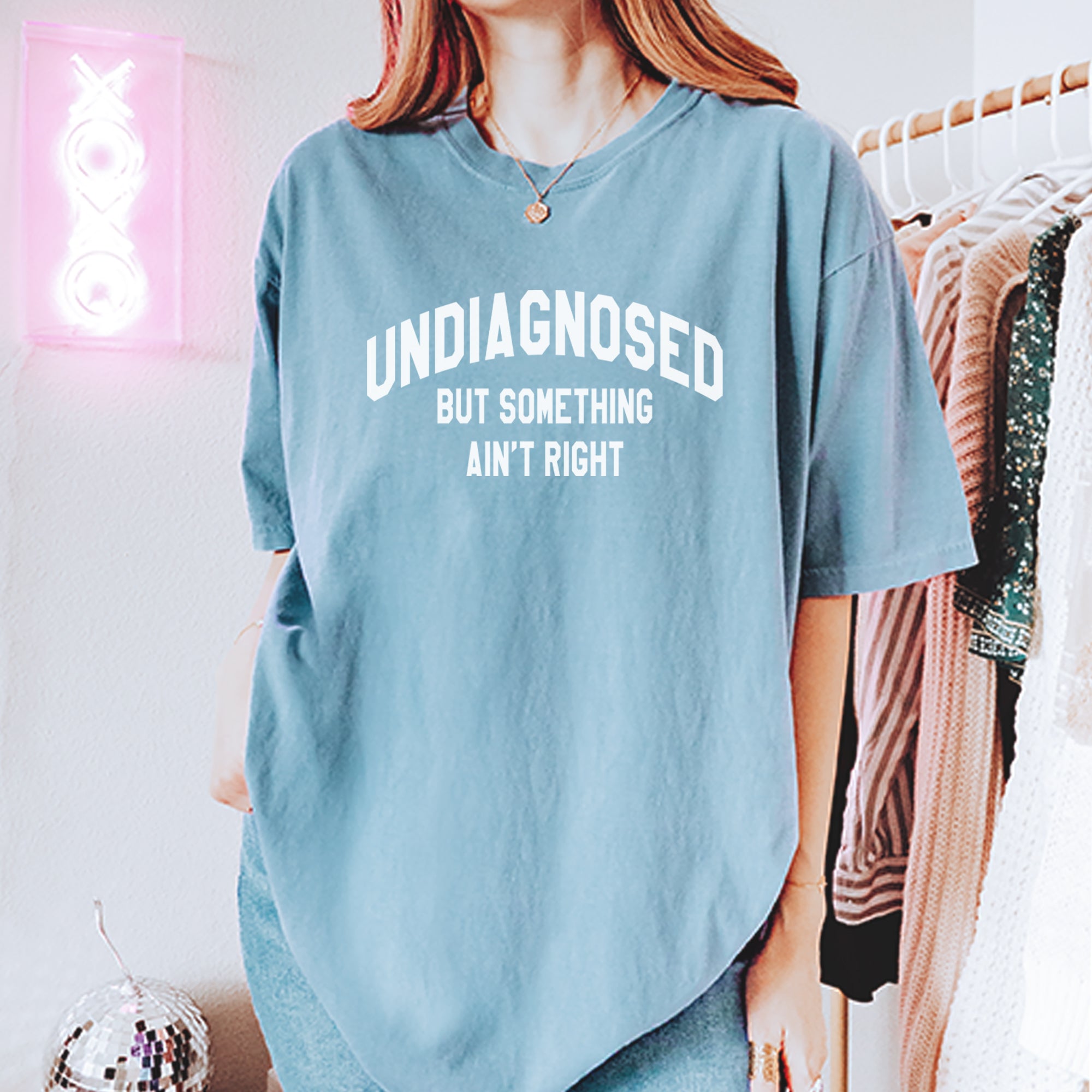 Undiagnosed But Something Ain't Right Vintage Soft Unisex T-shirt 