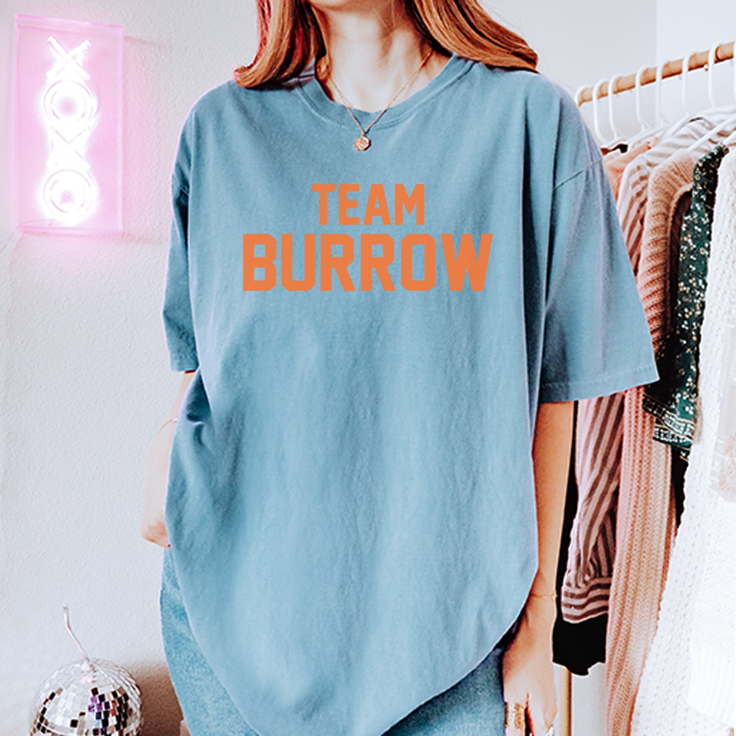 Team Burrow Cincinnati Vintage Soft Unisex T-shirt 